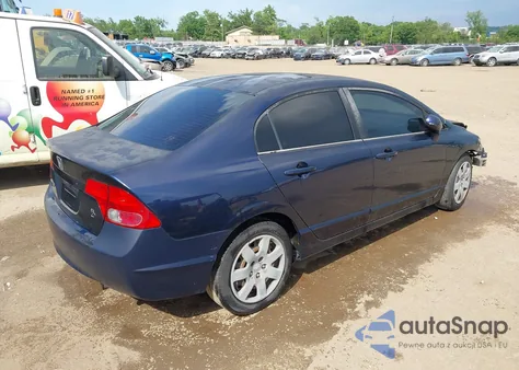 2007 Honda Civic Lx из США, поврежденный, VIN JHMFA16537S002581